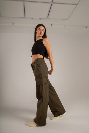 Future pants in olive