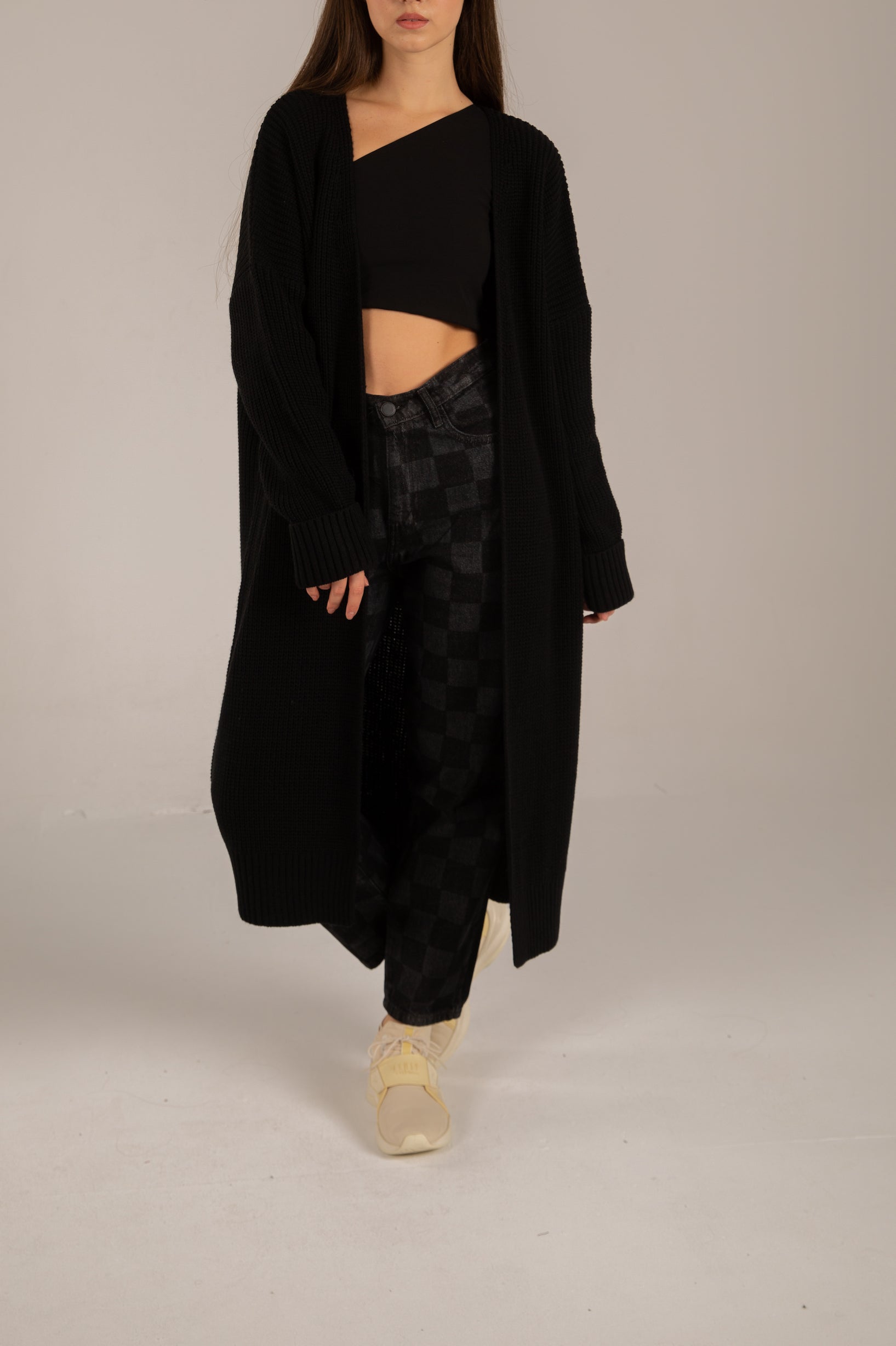 Batman cardigan in black
