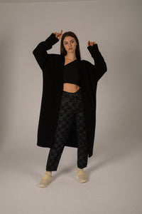 Batman cardigan in black