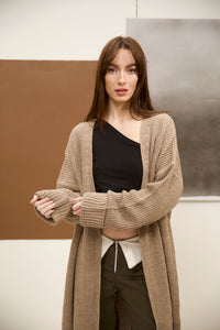 Batman cardigan in beige