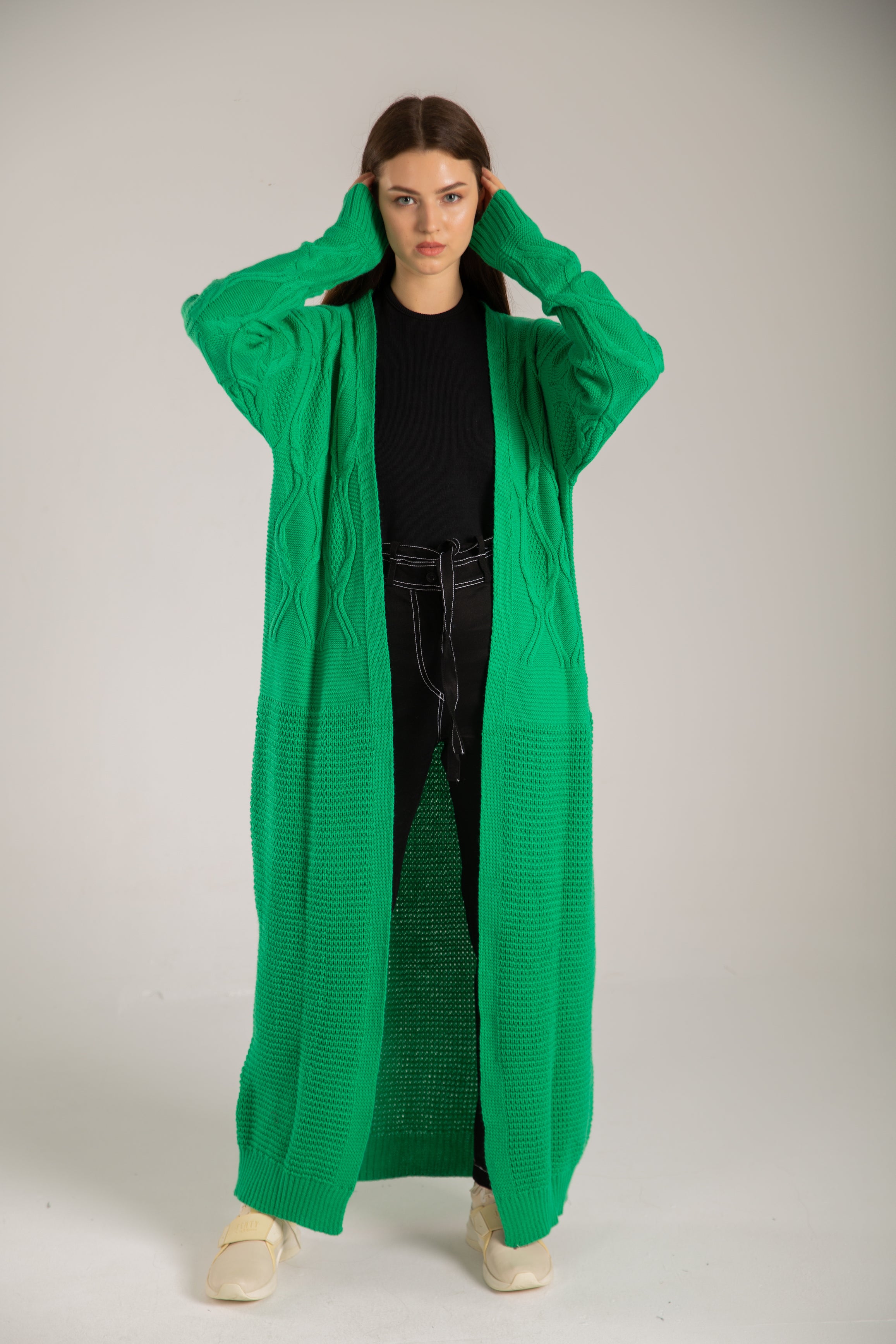 Grass cardigan