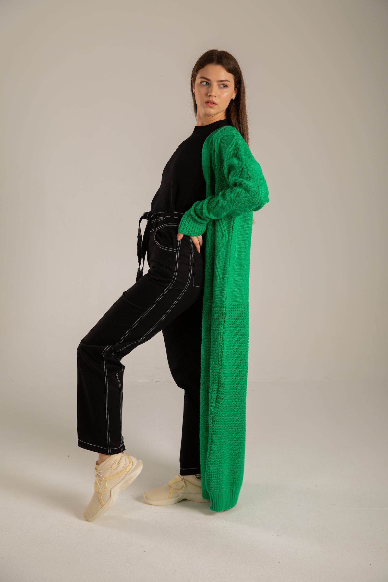 Grass cardigan