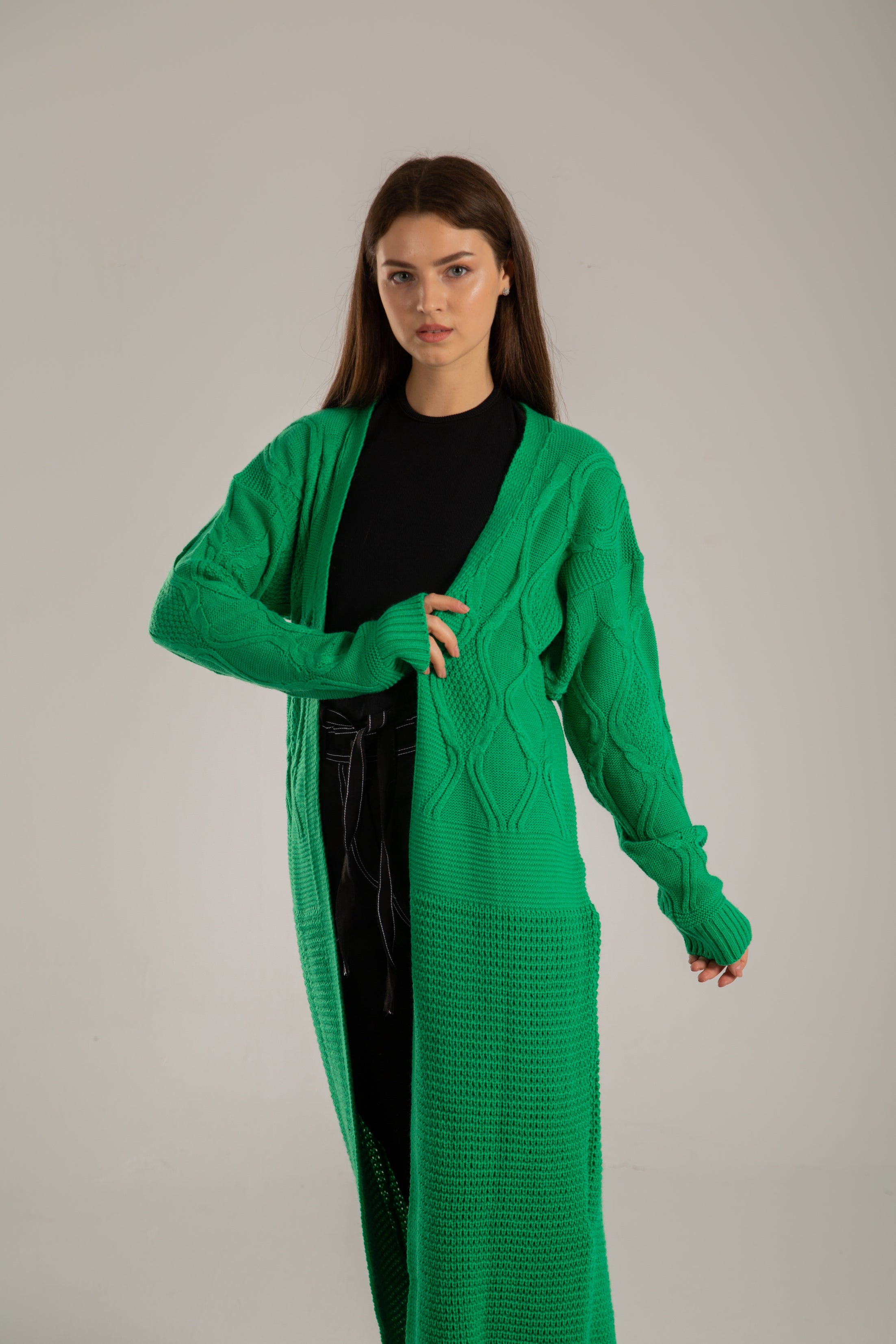 Grass cardigan