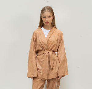 Chemistry kimono in beige