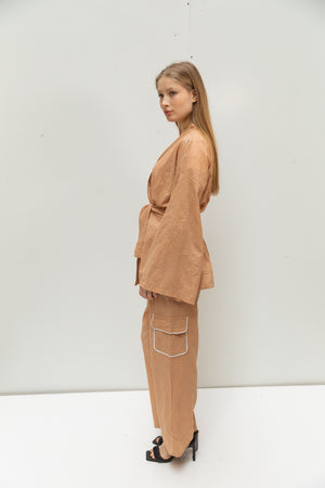Chemistry kimono in beige