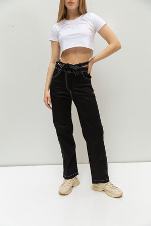 Straight pants