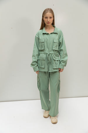 Army jacket in mint