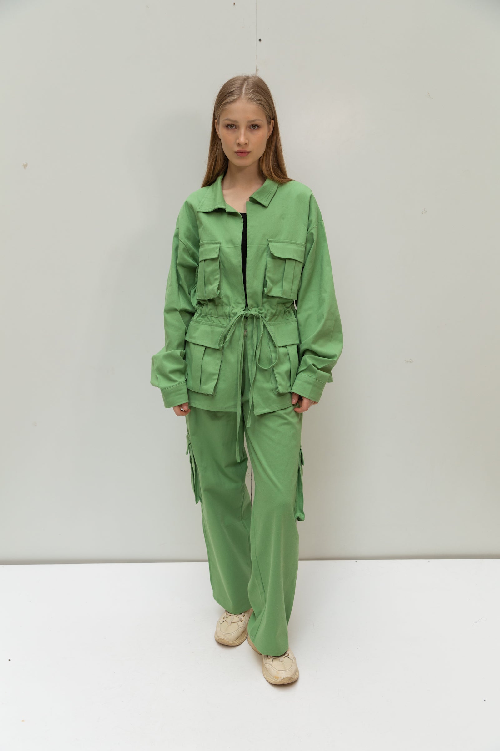 Army jacket in green