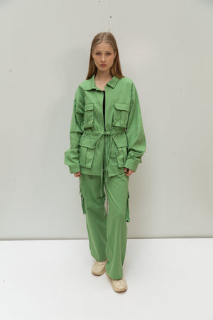 Army jacket in green