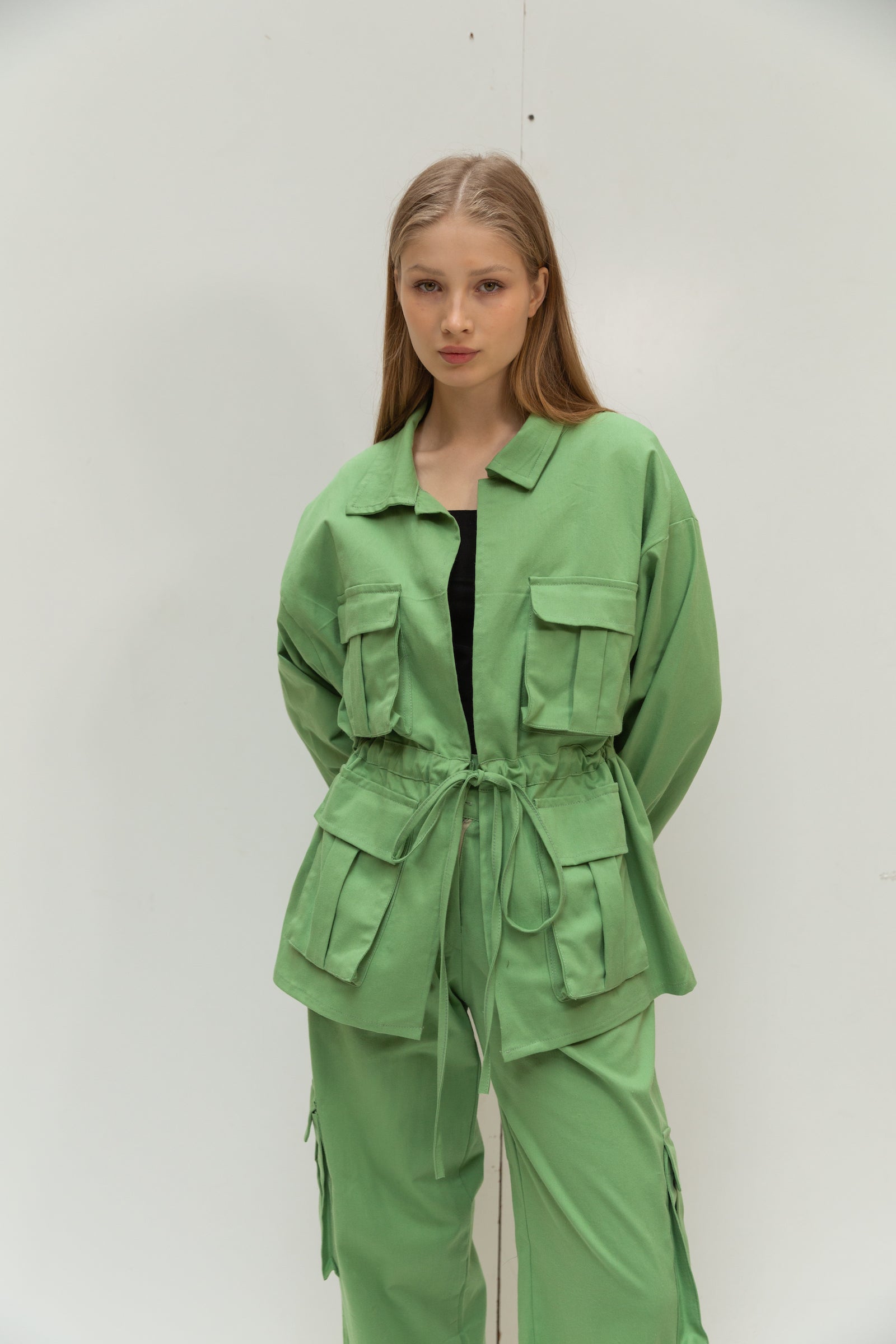 Army jacket in green