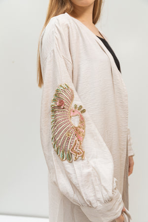 Peacock kimono