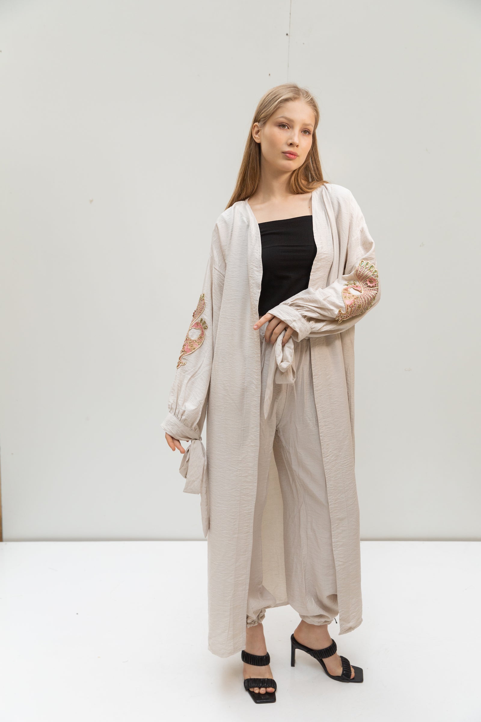 Peacock kimono