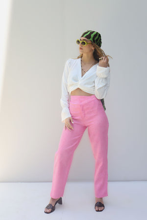 Pink pants