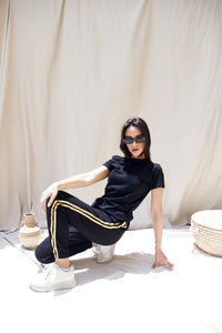 Star Pants In Gold