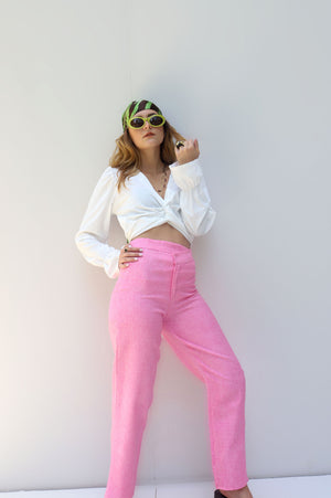 Pink pants