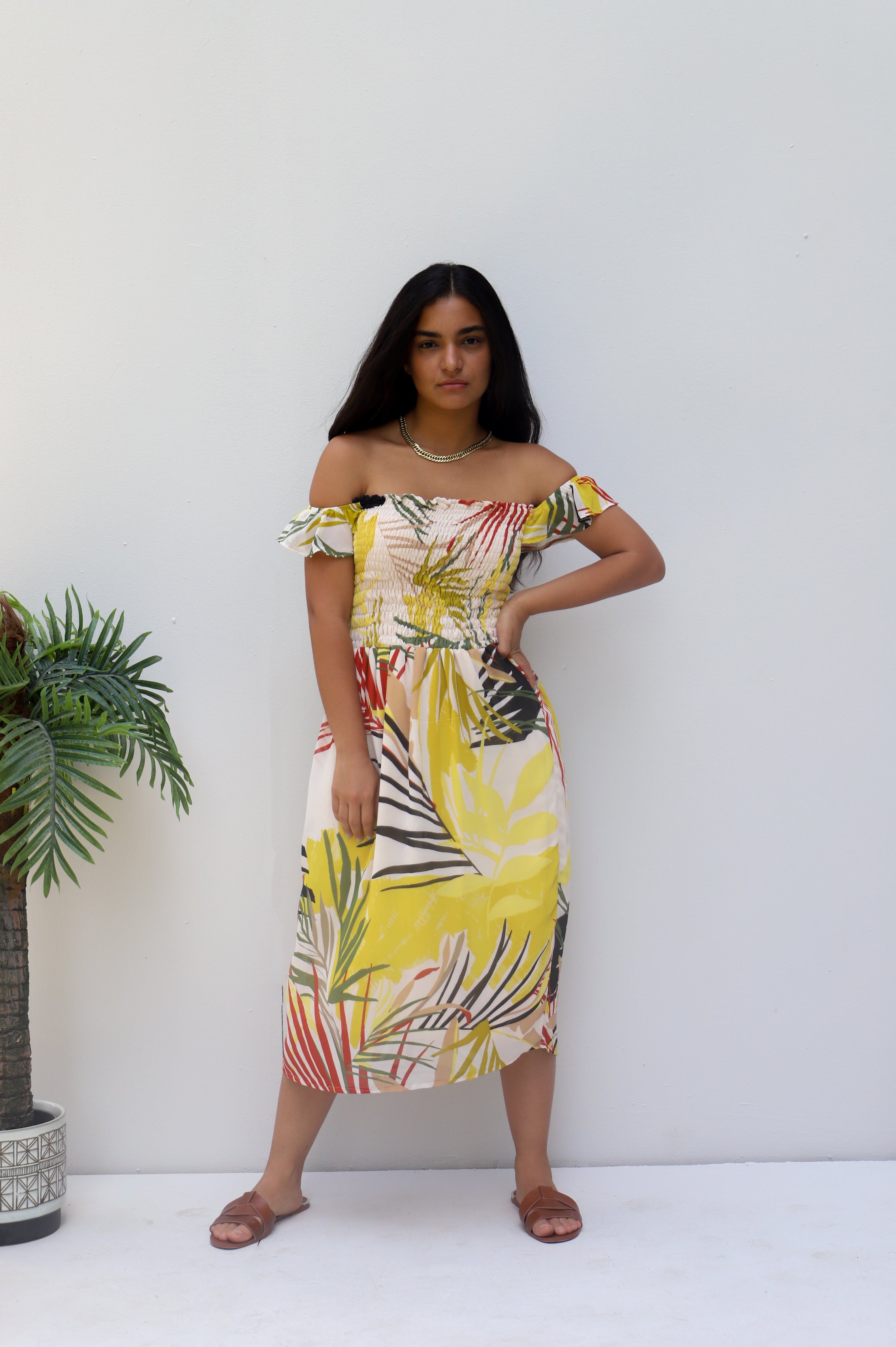 Tropical dress