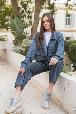 Stand out jacket in blue