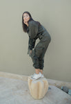 King pants in olive